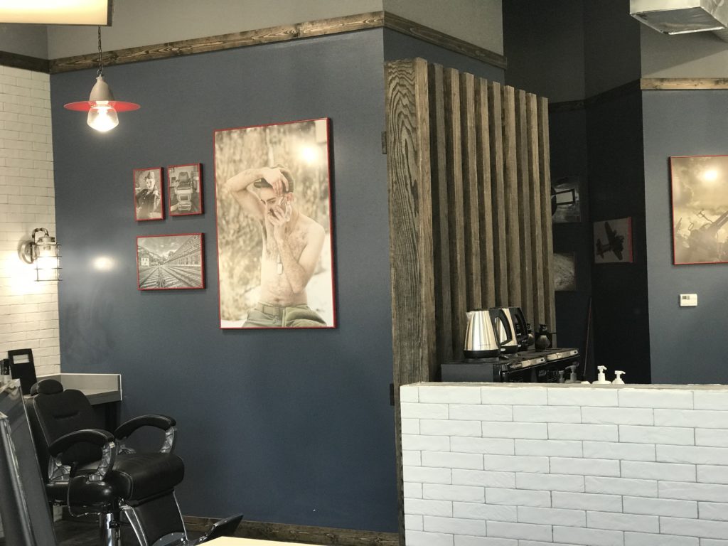 Griffs Ace Gooming and Shave Bar - Walls